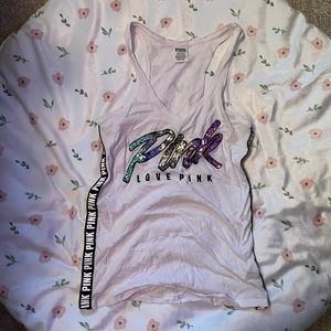Victoria’s Secret pink tank top small